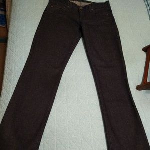 J. Crew Matchstick dark wash jean